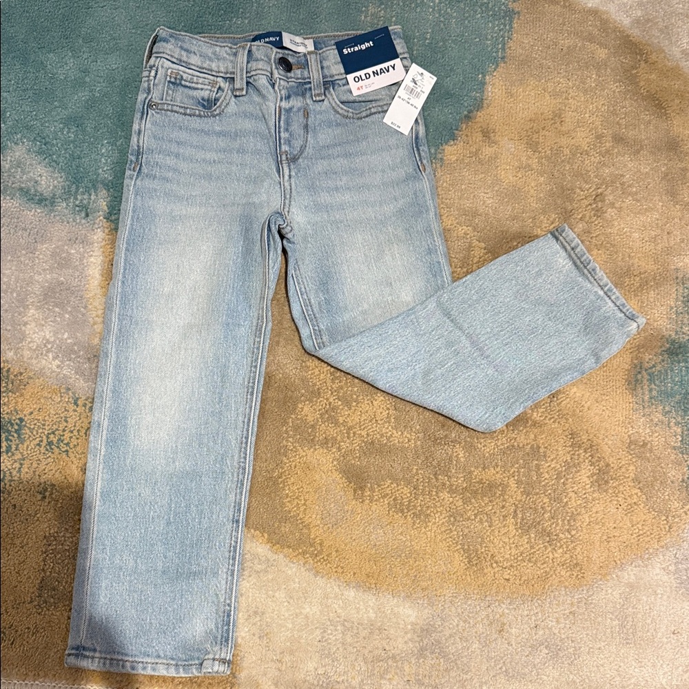 Old Navy Light Blue Straight Jeans